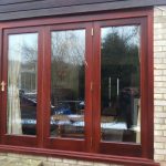 Rosewood bi-fold doors