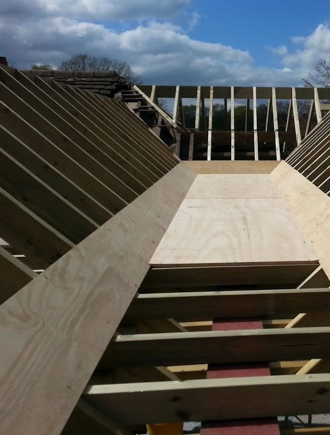 Timber roof for new build