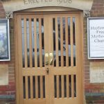 Timber church doors