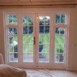 Timber french doors internal photo