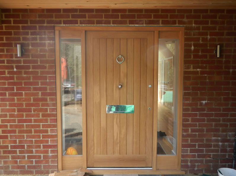 Farthings entrance timber door
