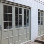 Timber bi-folding doors