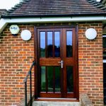 Hardwood Stained Door